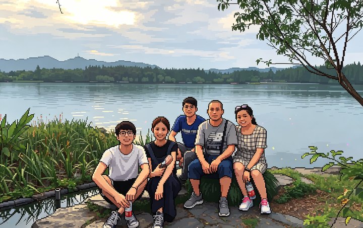 2020.08 和家人相约杭州